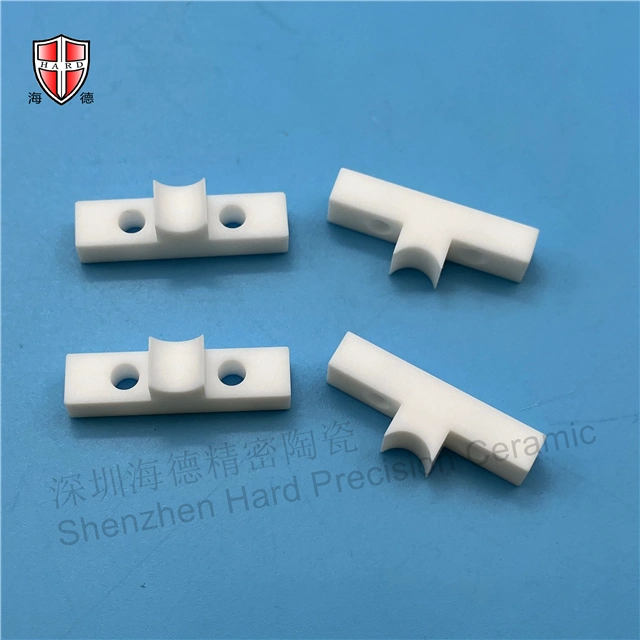 Durable Mica Pyroceram Machinable Glass Ceramic Parts Components Industry Customized