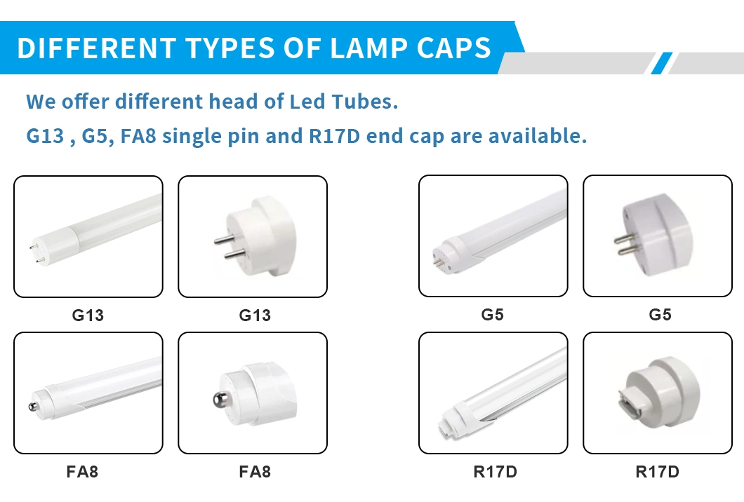 Hot Sale T8 16-18W 1200mm 100lm/W LED Fluorescent Light Tube